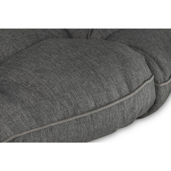 Poduszka na fotel obrotowy PAPASAN ciemno szara - obrazek 3