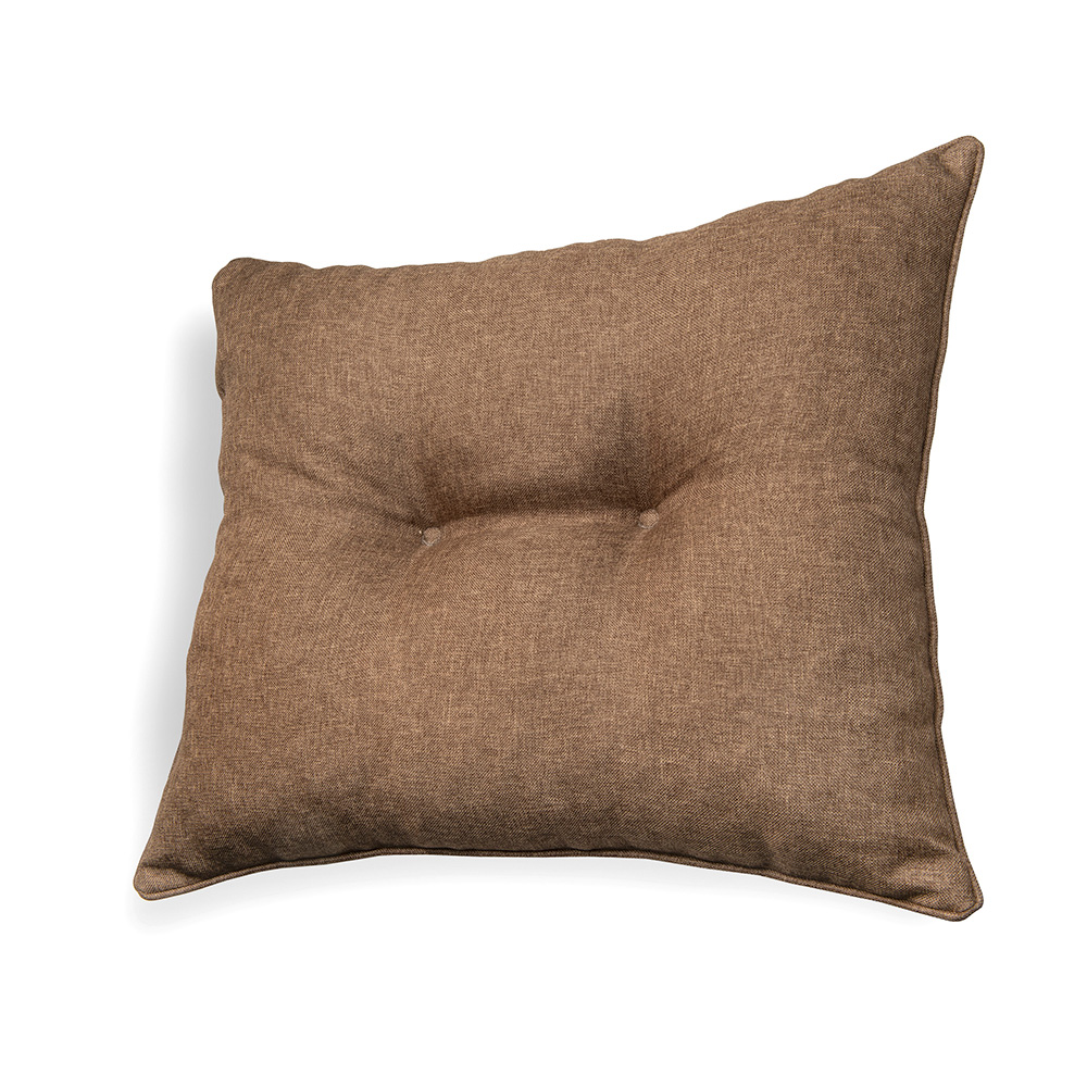 Poduszka oparcie na meble ogrodowe model RATTAN 50x40cm brązowa