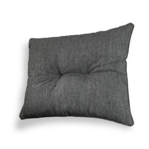 Poduszka oparcie na meble ogrodowe model RATTAN 70x40cm ciemno szara