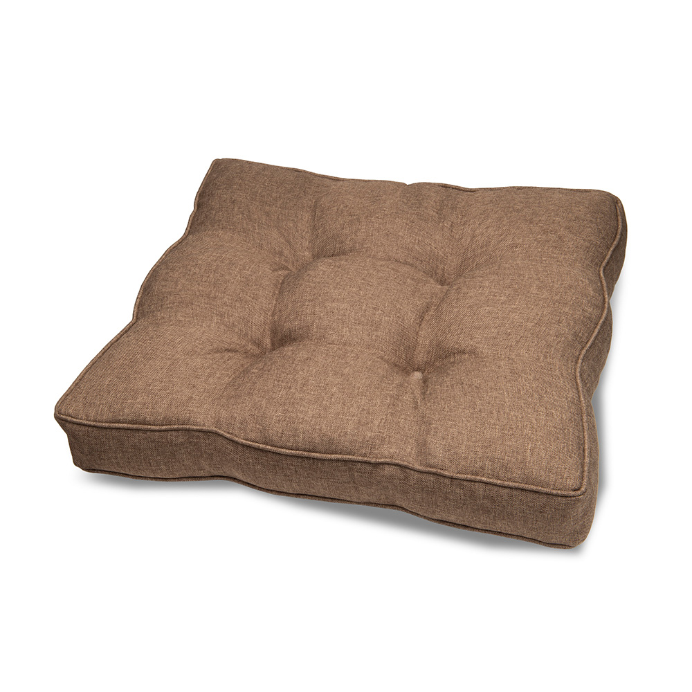 Poduszka siedzisko na meble ogrodowe model RATTAN 70x70cm brązowa