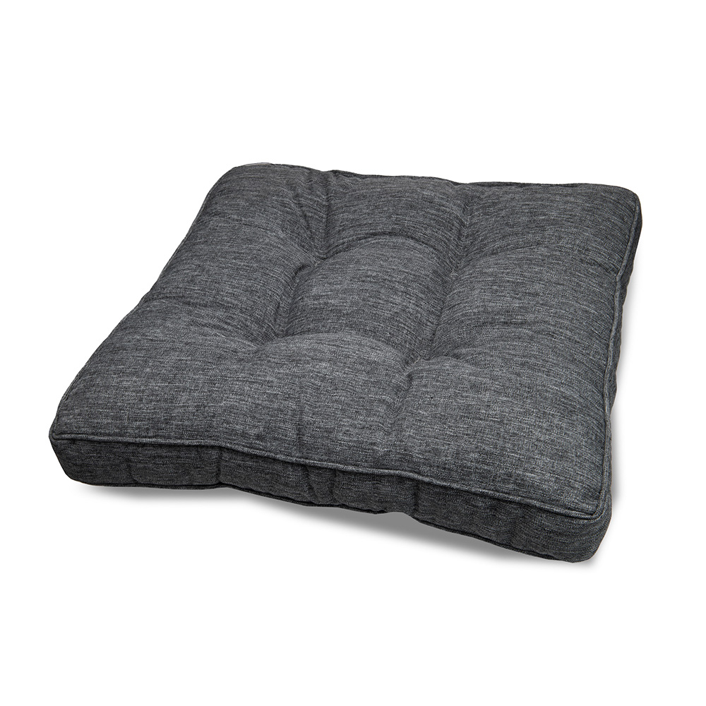 Poduszka siedzisko na meble ogrodowe model RATTAN 70x70cm ciemno szara