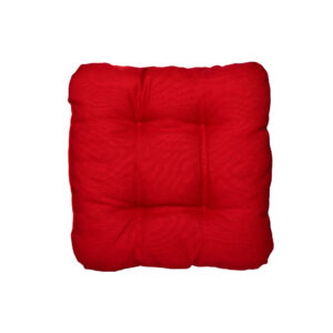 Poduszka na krzesło i fotel ogrodowy SUZA 40x40 czerwona
