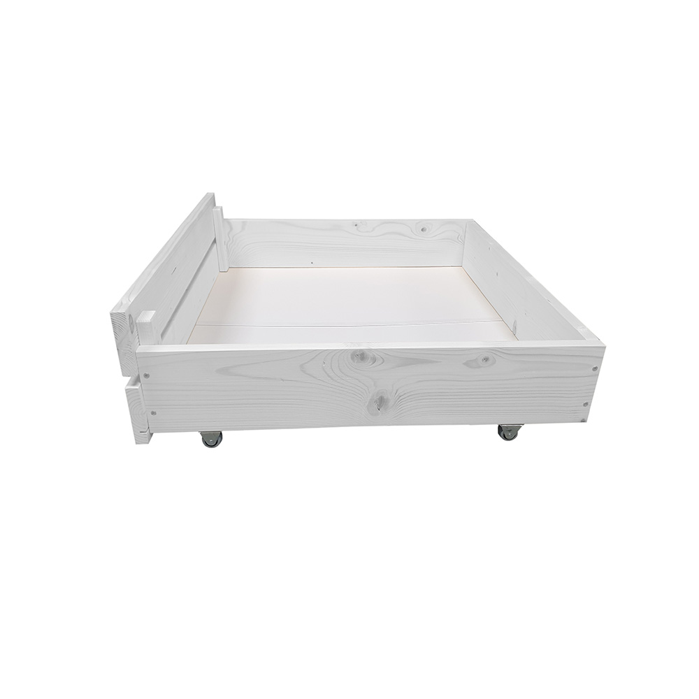 Szuflada na rzeczy sypialnianie do łóżka M2 biała