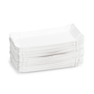 Tacki papierowe jednorazowe ekologiczne 14x25 cm - 100 szt