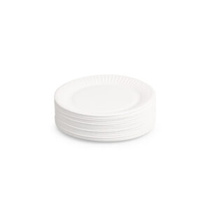 Talerzyki papierowe jednorazowe ekologiczne 15 cm - 100 szt