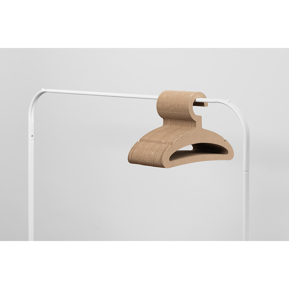 Wieszaki tekturowe ekologiczne na ubrania dziecięce 25 szt TYP 1 - obrazek 3