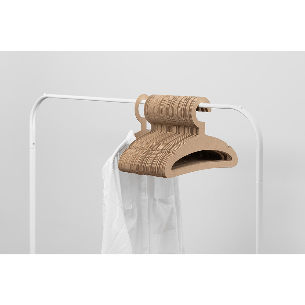 Wieszaki tekturowe ekologiczne na ubrania dziecięce 25 szt TYP 1 - obrazek 4