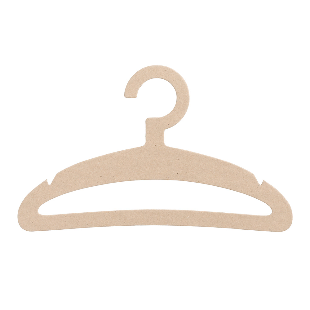 Wieszaki tekturowe ekologiczne uniwersalne na ubrania 25 szt TYP 2 - obrazek 2