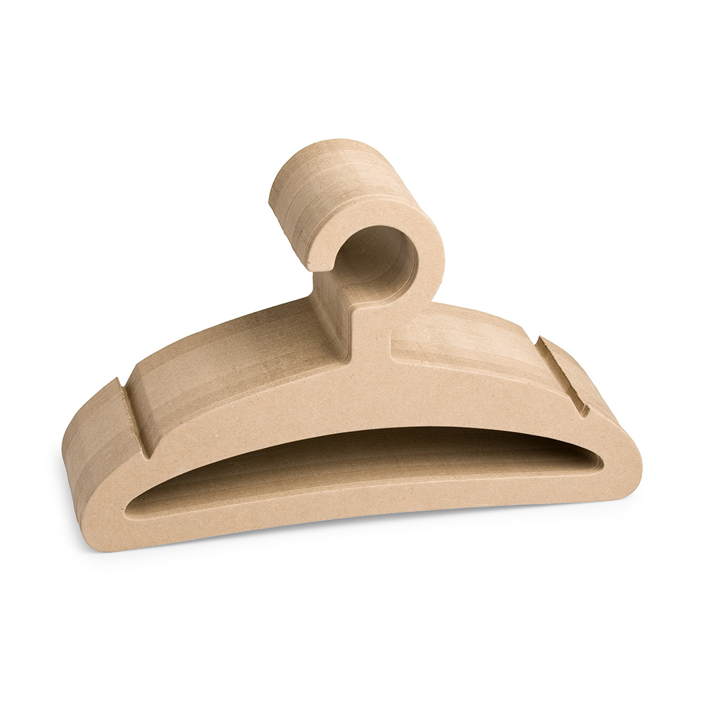 Wieszaki tekturowe ekologiczne uniwersalne na ubrania 25 szt TYP 2