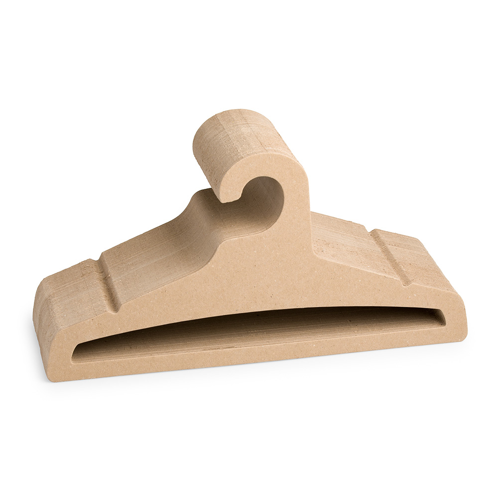 Wieszaki tekturowe ekologiczne uniwersalne na ubrania 25 szt TYP 3