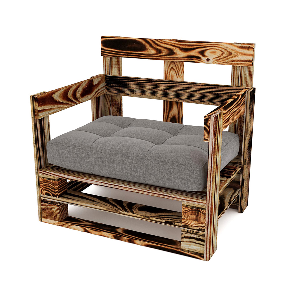 Fotel z palet model MPE RUSTYKALNY - obrazek 2