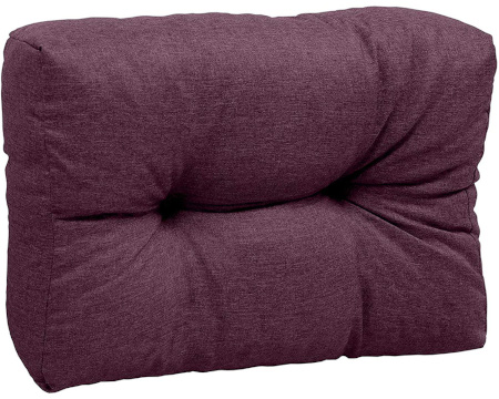 Poduszka boczna narożnikowa na meble paletowe MALMO 60×40 cm fioletowa