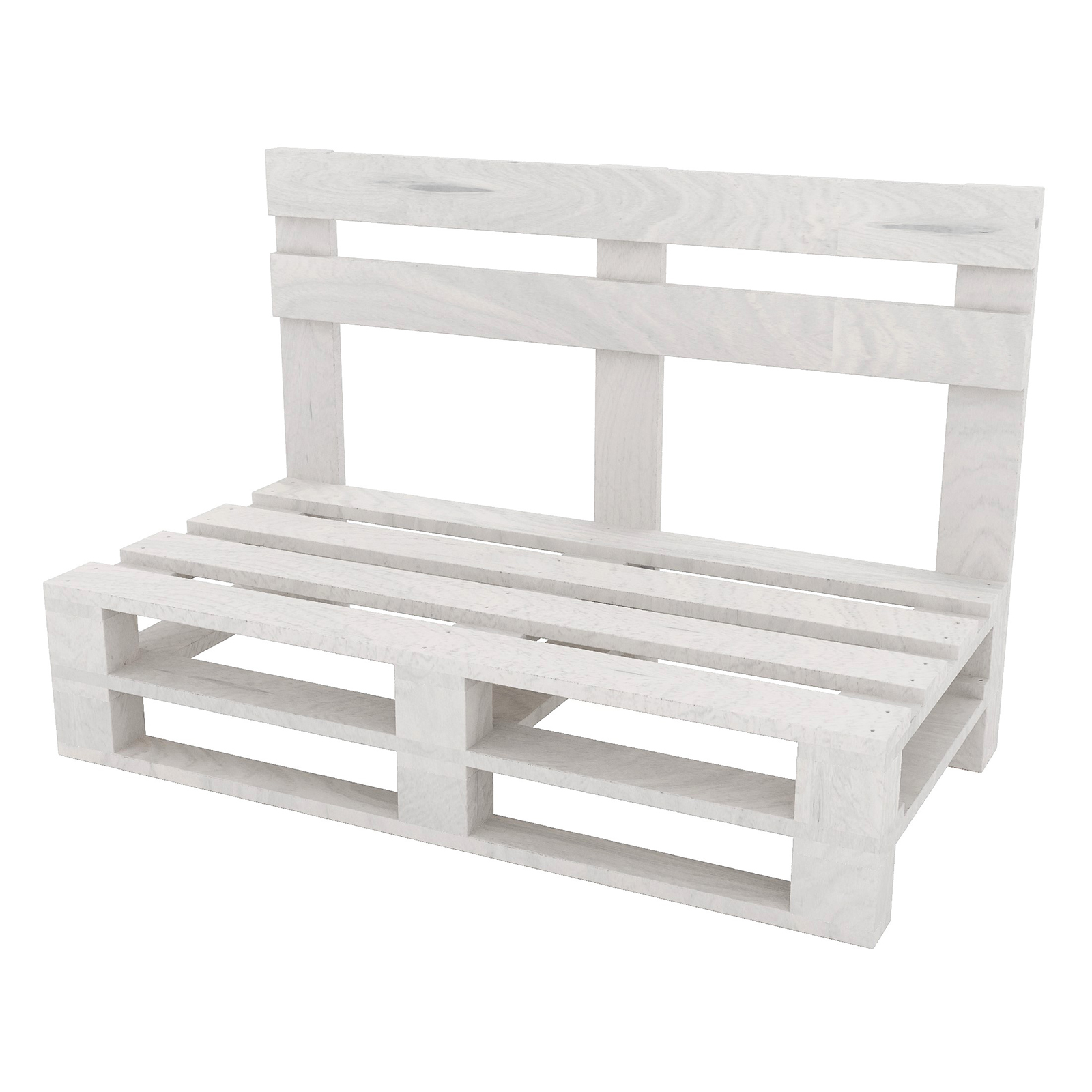 Ławka duża MPE v1 - Biały - opt.