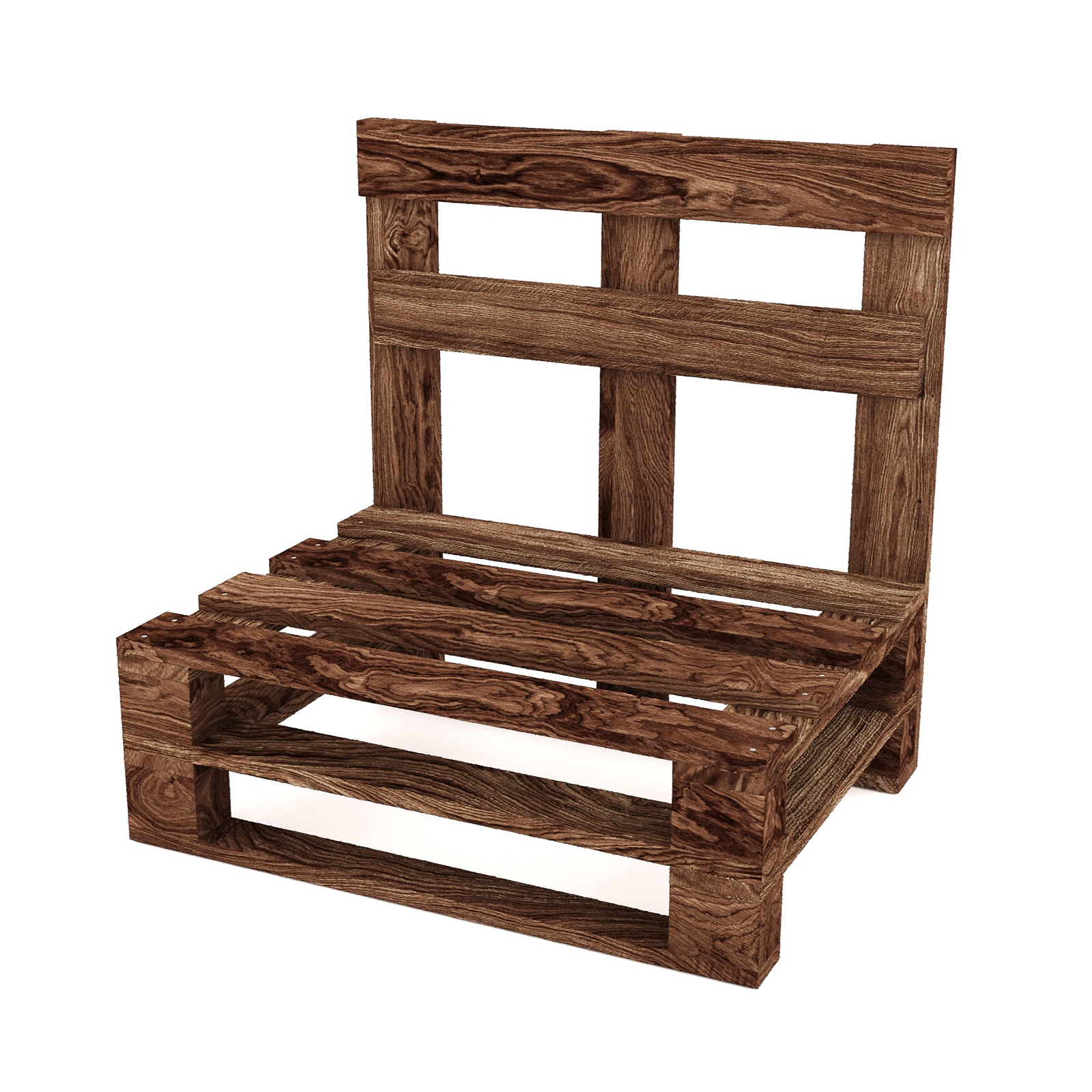 Ławka mała MPE v1 - Dąb - opt.