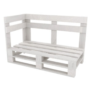 Narożnik z palet model MPE BIAŁY