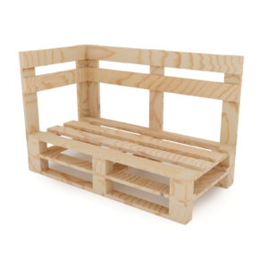 Narożnik z palet model MPE NATURALNY