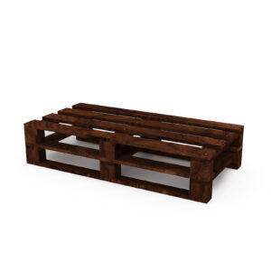 Pufa z palet model MPE PALISANDER