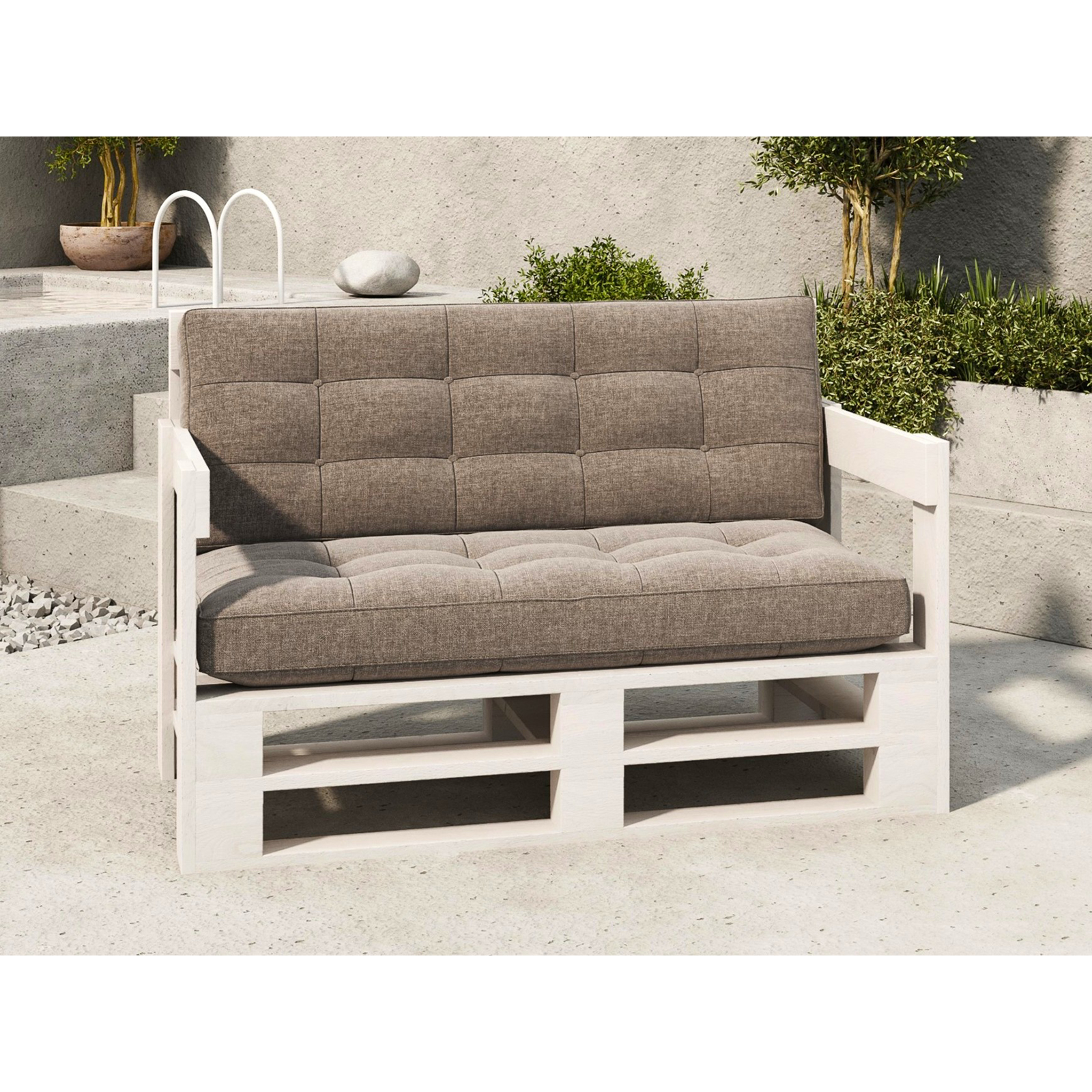 Sofa MPE v3 - Biały - opt.