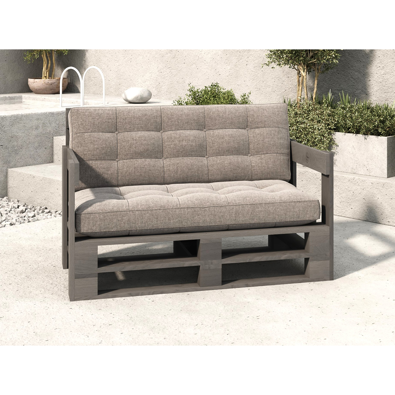 Sofa MPE v3 - Szary - opt.