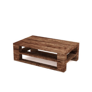 Stolik z palet model MPE DĘBOWY