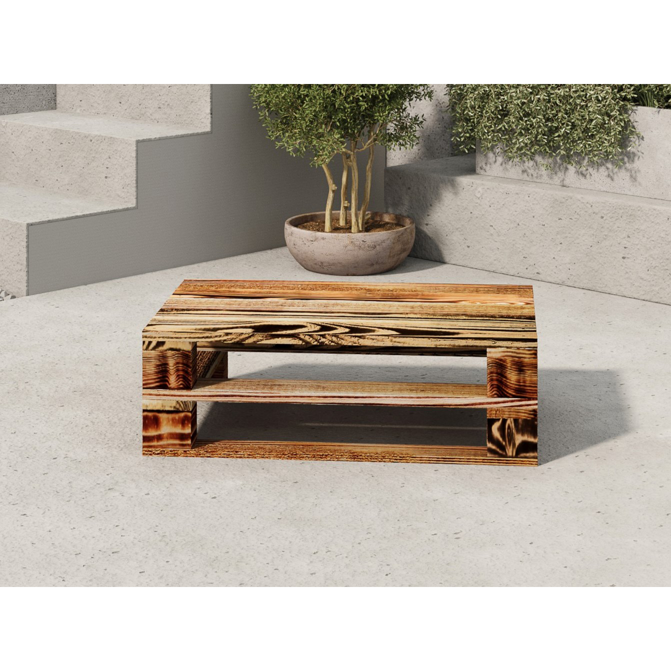 Stolik MPE v2 - Rustykalny - opt.